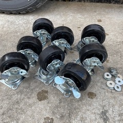 中古Ｂ★4個セット★ハンマーキャスター415G-R 75