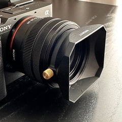 Sony FE 28-60mm F4-5.6 + スクエアレンズフードの画像
