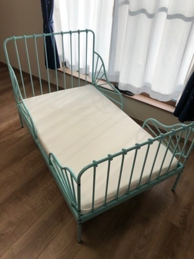 IKEA Minnen ミンネン　(ベッドフレーム+すのこ+マットレス)