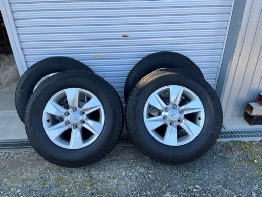 プラド150後期  純正タイヤ 4本セット