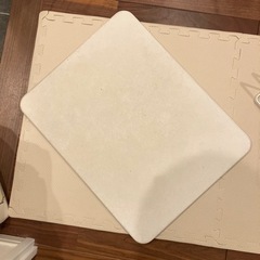 珪藻土マット&専用ラックの画像