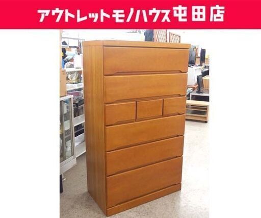 59/609 7段チェスト タンス【モノ市場知立店】