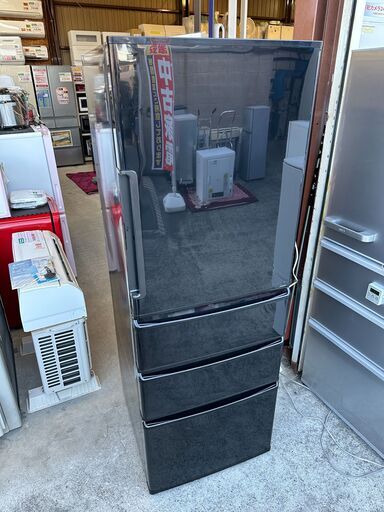 【動作保証あり】AQUA アクア 2017年 AQR-361F 355L 4ドア 冷凍冷蔵庫【管理KRR564】
