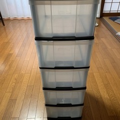 収納ケース　5段