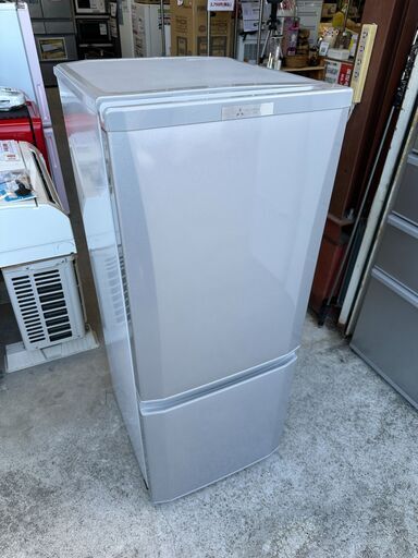 【動作保証あり】MITSUBISHI ミツビシ 2017年 MR-P15A  146L 2ドア 冷凍冷蔵庫【管理KRR565】