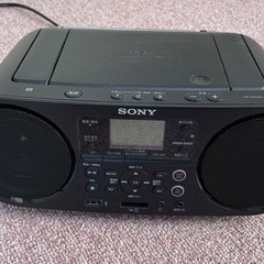 SONYのCDラジカセ　中古美品