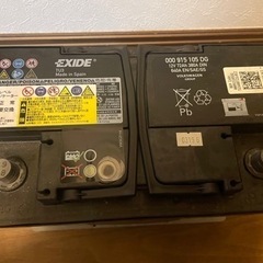 車のバッテリーの画像