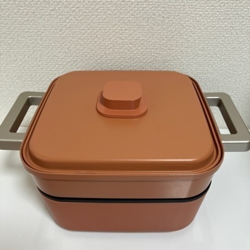 美品　アイリスオーヤマグリル鍋