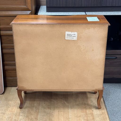 リサイクル市場エコ伊川谷】イタリアキャビネット 猫脚4段 チェスト