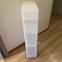 無印良品　ppストッカー　キャスター付き　4段の画像