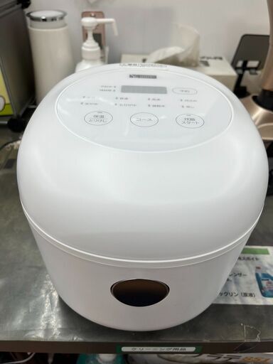 高年式YAMADA3合 炊飯器YRC-M05H12022年製アーバンホワイト1250