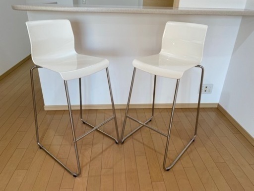 IKEAのハイチェアー2脚セットでお譲りします！