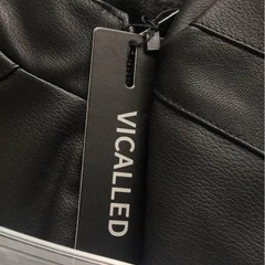 [未使用]革メンズジャケット　黒　XXLの画像