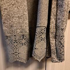 5L 裾レースカーディガンの画像