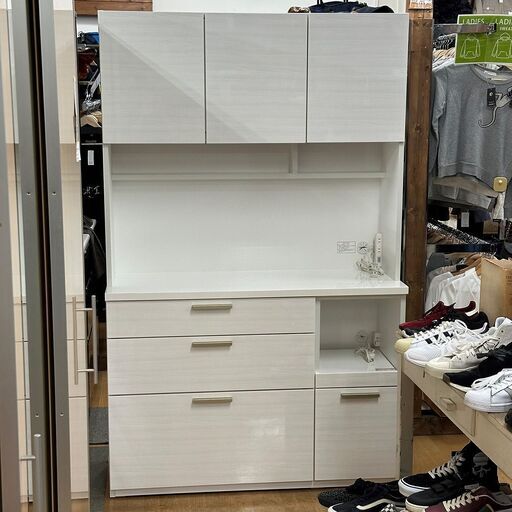 値下げしました。N745☆ニトリ製☆レンジボード☆食器棚☆カップボード