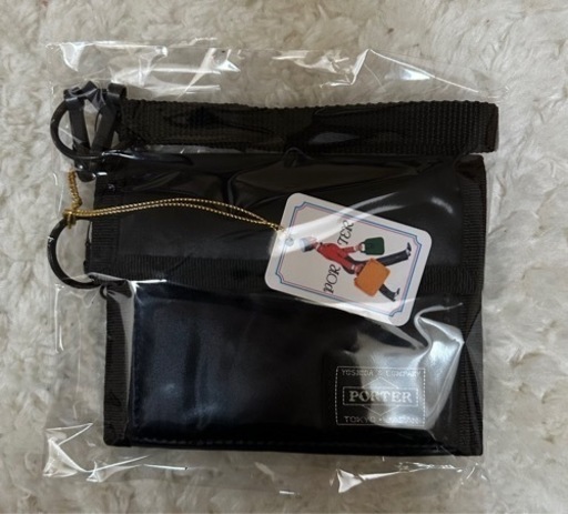 ポーター カプセル ウォレット 555-06440 三つ折り財布 PORTER CAPSULE ブラック
