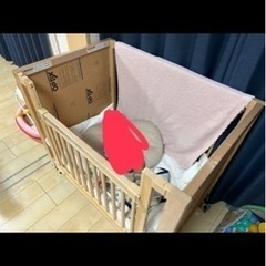 ベビーベッド　海外製品　の画像