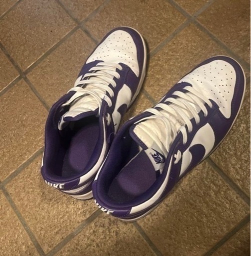 靴/バッグ Nike Dunk Low Retro "Court Purple"