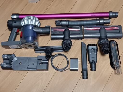 中古ダイソンdc62バッテリー新品に交換済！