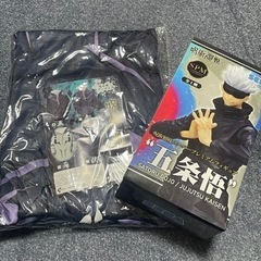 呪術廻戦 五条悟フィギュア 呪術師パーカー 2個set
