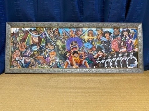 ✨ワンピースパズル完成品５点　専用フレーム込み