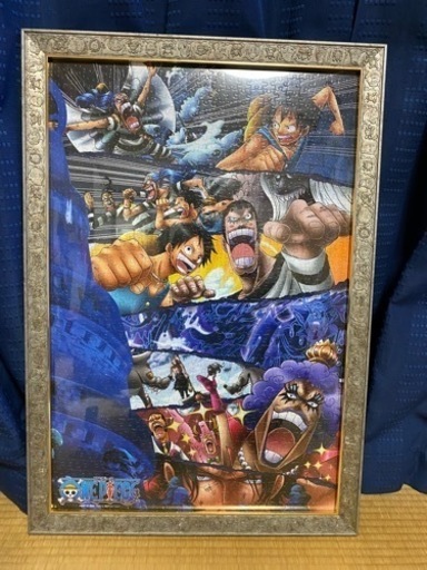 ✨ワンピースパズル完成品５点　専用フレーム込み