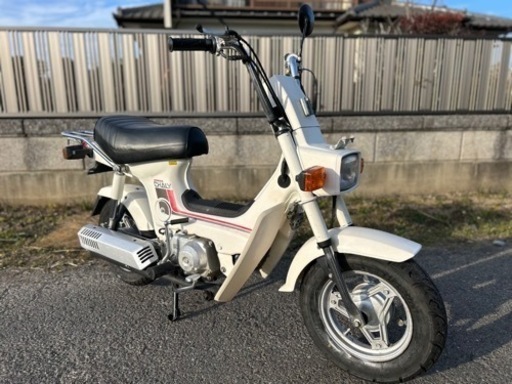 シャリー50走行少ない3.100km☆前後タイヤ・チェーンなど新品交換☆キャブレーターオーバーホールで快調！50cc原付4mini☆