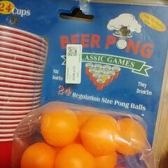 ⭐美品⭐家族で盛り上がれる⭐BEER PONG⭐どっちも前っ！サンダル！⭐の画像
