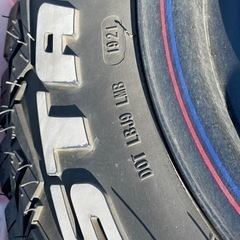 DAYTONA MUD WARRIOR MONSTA 4本セット ホイール タイヤ ハイエースの画像
