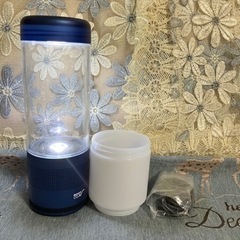 値下げしました。未使用LEDランタンボトル　スピーカー付き