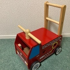 【お譲り先決定】手押し車　消防車