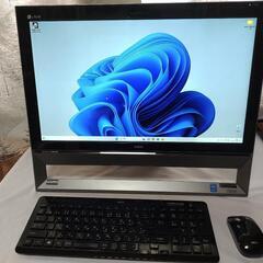 一体型デスクトップ NEC Lavie DA570/BAB Core-i7 2.4GHZ 21.5インチ画面