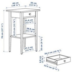 IKEA サイドテーブル　③の画像