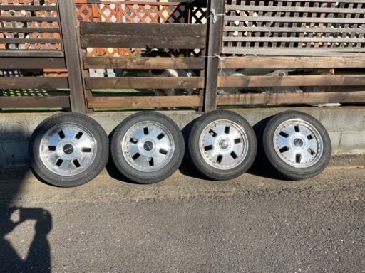 【決まりました】WORK　ユーロライン　ディッシュ　タイヤ付きホイール