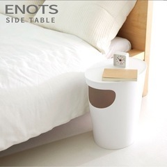 【取引中】新品/未使用/ベージュ　ENOTS エノッツ サイドテ...