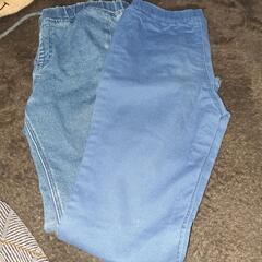 ユニクロデニム子ども125から135センチの画像