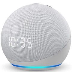 値下げしました！！echo dot第4世代時計付き２０２２年製