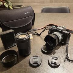 Canon EOS Kiss M ダブルズームキット(諸々セット)