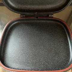 ハッピーコール ホットクッカー グルメパン　ガス火専用　中古品の画像