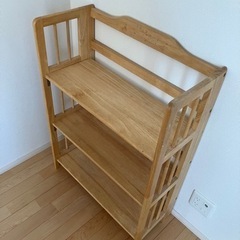 【受け渡し決定済み】本棚 木製
