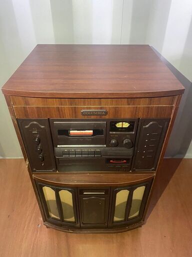 希少 COLUMBIA コロンビア マルチプレイヤー 日本コロムビア株式会社 アンティーク調 AM FM レコード カセット ラジオ レコード 音聴箱 ラジオ 現状品 レコードテープ  貴重レア 平成レトロ 便利 使いやすい かっこいい かわいい スリム オシャレ お手頃 お得 格安 激安 破格 特価 特売 セール クラシック レトロな 時代物 オールド 骨董