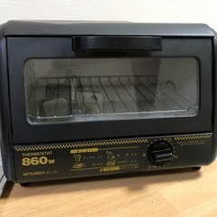 三菱オーブントースター　860W 2006年式の画像