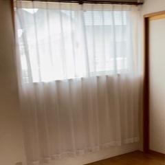 決まりました！　レースカーテン