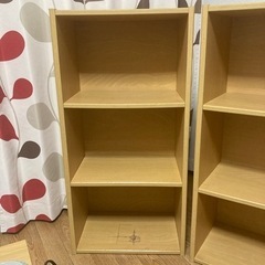 【決まりました】カラーボックス2個セットの画像