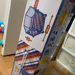 使用期間短め　洗えるソフトベビーサークル　プレミアムの画像