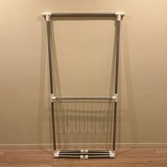 【取引終了しました】アイリスオーヤマ 室内物干しの画像