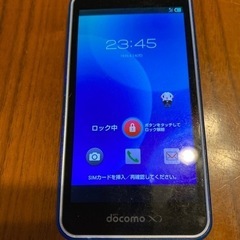 中古docomo ジュニアスマホ　ＳＨ-05Eの画像