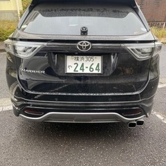 トヨタ　ハリアー　車検令和7年9月　エアロ付き