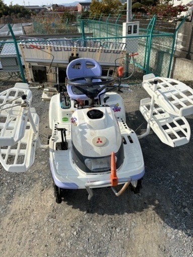 三菱 田植機 LC4 4条植 ガソリンエンジン リコイルスタート 6馬力 ミツビシ クボタ