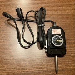 ホットプレート用温度調節プラグ